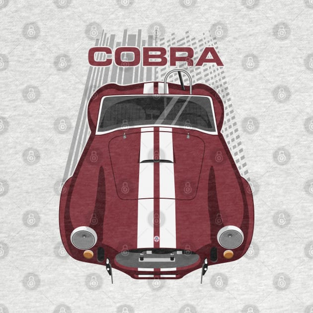 Shelby AC Cobra 427 - Maroon by V8social